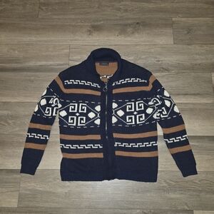 Sinransinya Women's Full Zip Knit Cardigan Sweater Sz XL